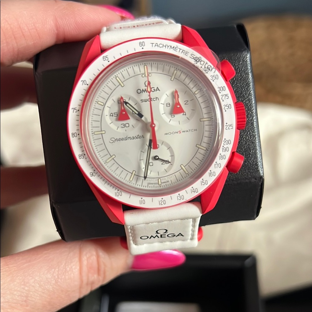 Omega Speedmaster Mission to Mars Swatch Watch